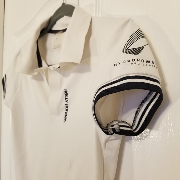 Helly Hansen Hydropower Pro Series Polo T-Shirt Short Sleeve Golf or Tennis Top - Picture 4 of 10